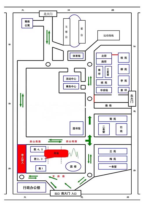 2020年考研南京邮电大学分考点公告